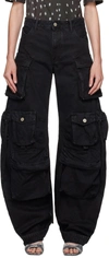 ATTICO BLACK FERN JEANS