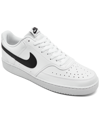 Nike Men's Court Vision Low Next Nature Casual Sneakers From Finish Line In White