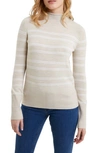 French Connection Babysoft Fitted Sweater In Lt Oatml M