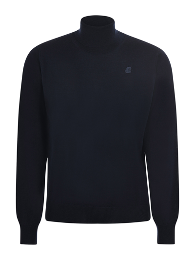 K-way Turtleneck In Blue