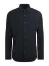 Hugo Boss Slim-fit Shirt In Performance-stretch Cotton-blend Jersey