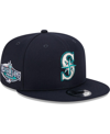 New Era Men's  Navy Seattle Mariners 2001 Mlb All-star Game Side Patch 9fifty Snapback Hat In Navy