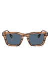 Burberry Men's 51mm Square Sunglasses In Brown