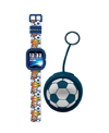 Playzoom V3 Boys Multicolor Silicone Smartwatch 42mm Gift Set In Lime