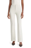 Vince Slim Tapered-leg Trousers In White