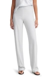 Vince Cozy High Waist Wool Blend Wide Leg Pants In Dove