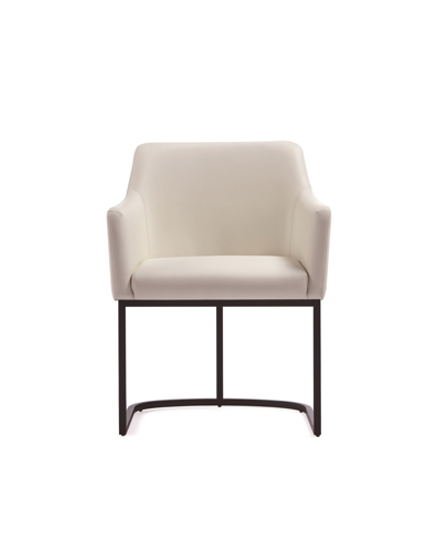 Manhattan Comfort Serena Dining Armchair In Cream