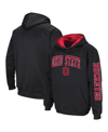 COLOSSEUM BIG BOYS COLOSSEUM BLACK OHIO STATE BUCKEYES 2-HIT PULLOVER HOODIE