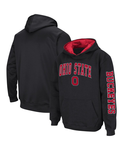Colosseum Kids' Youth   Black Ohio State Buckeyes 2-hit Pullover Hoodie