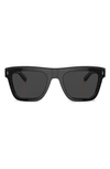 DOLCE & GABBANA 52MM SQUARE SUNGLASSES