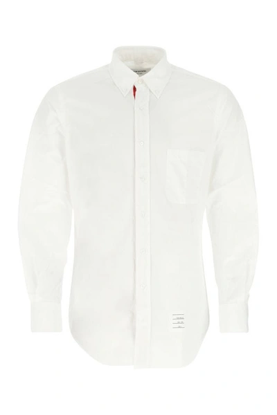 Thom Browne White Cotton Shirt