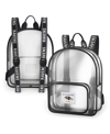 WEAR BY ERIN ANDREWS MEN'S AND WOMEN'S WEAR BY ERIN ANDREWS BALTIMORE RAVENS CLEAR STADIUM BACKPACK