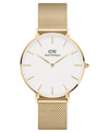 DANIEL WELLINGTON WOMEN'S PETITE EVERGOLD GOLD-TONE STAINLESS STEEL WATCH 36MM