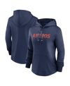 Nike Women's  Navy Houston Astros Authentic Collection Pregame Performance Pullover Hoodie In Navy
