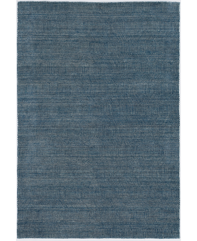 Km Home Alleanza 200 6' X 9' Area Rug In Teal