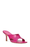 Stuart Weitzman Carmen Sandal In Begonia Leather