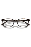 Ray Ban 54mm Rectangular Pillow Optical Glasses In Havana