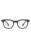 Ray Ban Hawkeye 50mm Square Optical Glasses In Black