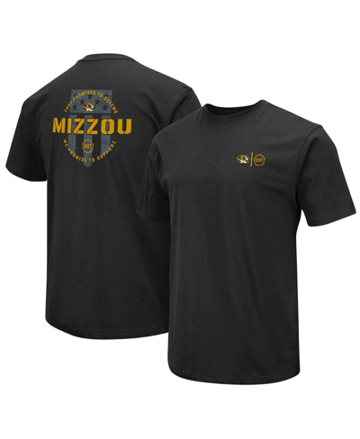 Colosseum Black Missouri Tigers Oht Military Appreciation T-shirt