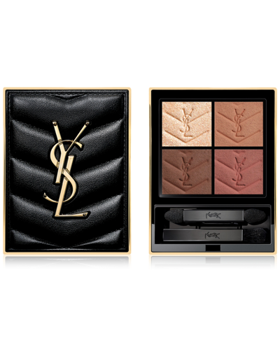 Saint Laurent Couture Mini Eyeshadow Clutch In Guerliz Dream - Neutral Nudes