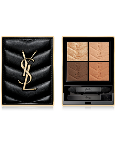 Saint Laurent Couture Mini Eyeshadow Clutch In Kasbah Spices - Warm Nudes