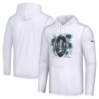 Tommy Bahama White Dallas Cowboys Graffiti Touchdown Pullover Hoodie