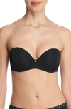 Natori Pure Luxe Underwire Lace-trim Bra In Black Combo