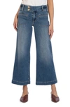 KUT FROM THE KLOTH KUT FROM THE KLOTH MEG HIGH WAIST ANKLE WIDE LEG JEANS