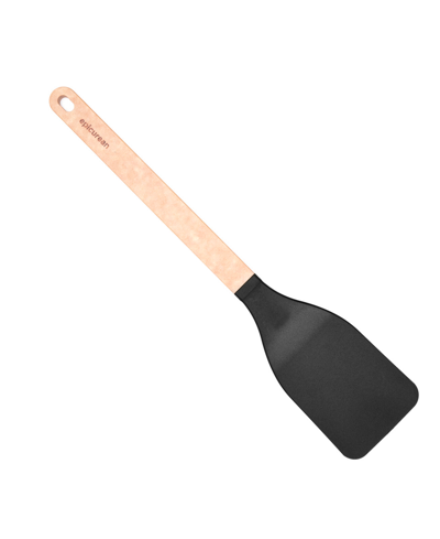 Epicurean Gourmet Series Med Nylon Turner With Black Head Handle 14.5" In Natural