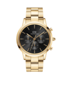 Daniel Wellington Men's Iconic Chronograph Gold-tone Stainless Steel Watch 42mm In Gold-tone