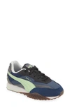 Puma Big Kids' Blacktop Rider Lithium Casual Shoes In Inky Blue/persian Blue