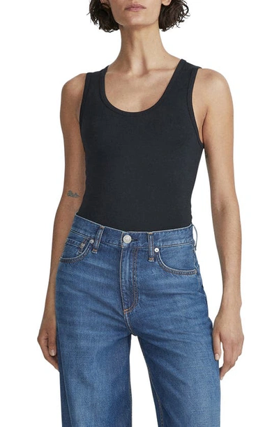 Rag & Bone Laca Tank Top In Black