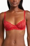 NATORI HEAVENLY LACE CONVERTIBLE BALCONETTE BRA