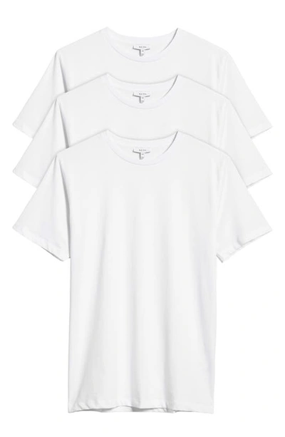 Reiss Assorted 3-pack Bless Crewneck T-shirts In White