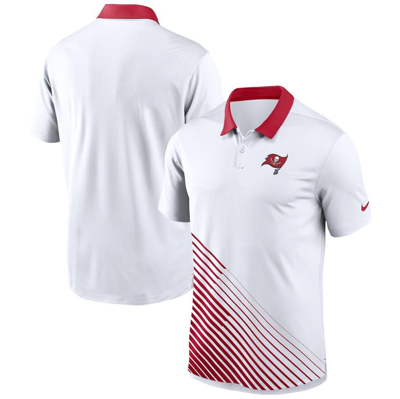 Nike Men's Dri-fit Yard Line (nfl Tampa Bay Buccaneers) Polo In White