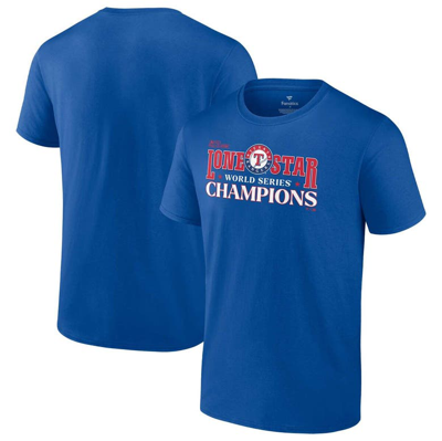 Fanatics Branded Royal Texas Rangers 2023 World Series Champions Hitting Streak T-shirt