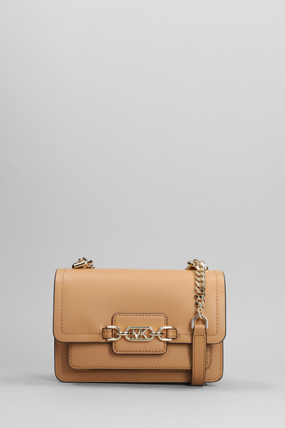 Michael Kors Heather Shoulder Bag In Leather Colour Leather