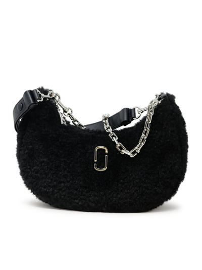 Marc Jacobs Black Synthetic Fur The Curve Bag