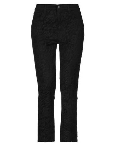 J Brand Woman Jeans Black Size 23 Cotton, Polyester, Elastane