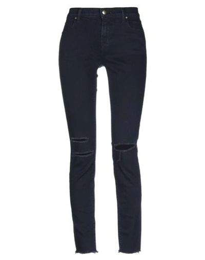 J Brand Woman Jeans Blue Size 23 Cotton, Polyester, Elastane