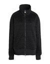 Puma Luxe Sport T7 Track Jacket Woman Sweatshirt Black Size Xl Polyester, Cotton In Black