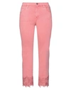 J Brand Woman Jeans Pink Size 25 Cotton, Polyester, Lycra