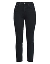 Re/done Woman Jeans Black Size 28 Cotton, Lyocell, Lycra In Black