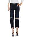J Brand Woman Jeans Blue Size 24 Viscose, Cotton, Lyocell, Polyester, Elastane In Blue