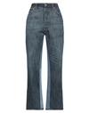 Re/done With Levi's Woman Jeans Blue Size 30 Cotton In Blue