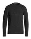K-way Man Sweater Lead Size Xxl Wool, Polyamide In Grey