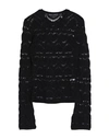 Marco Rambaldi Woman Sweater Black Size L Virgin Wool