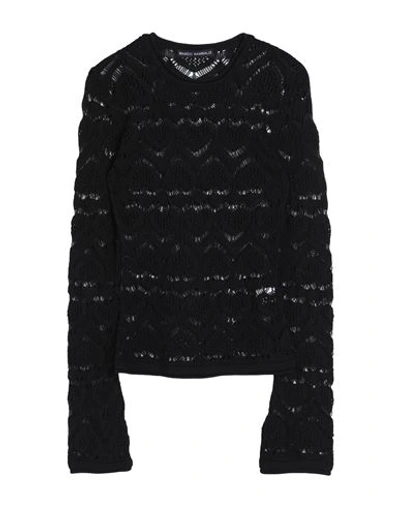 Marco Rambaldi Woman Sweater Black Size L Virgin Wool