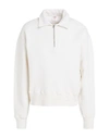 Re/done By Hanes Woman Sweatshirt Ivory Size Xs Cotton In White