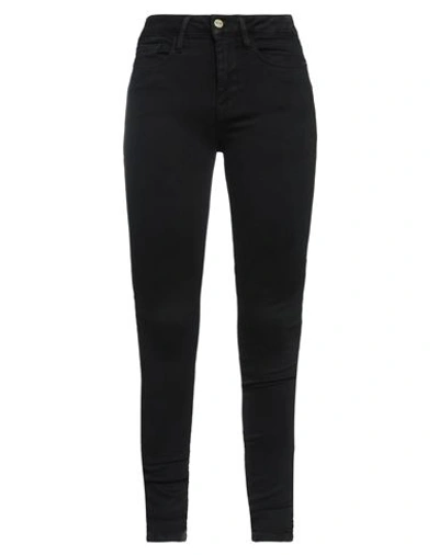 Frame Woman Jeans Black Size 2 Organic Cotton, Cotton, Recycled Polyester, Elastane